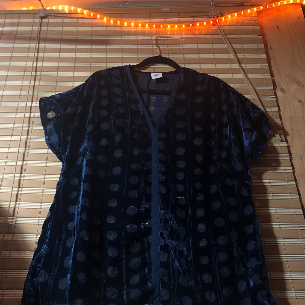 🔵🔵CUTE SHEER CABI TUNIC